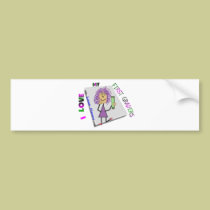 Teacher---"I LOVE MY 1ST GRADERS" bumper stickers