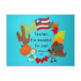 Teacher, I'm thankful for you! Postcards