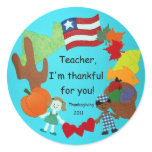 Teacher, I'm thankful for you! Sticker