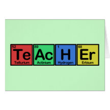 Teacher made of Elements colours Cards