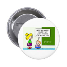 teacher making algebra up in school pins