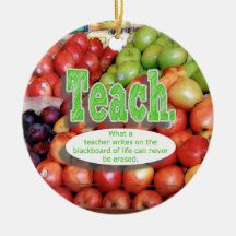 Teacher ornament to personalize