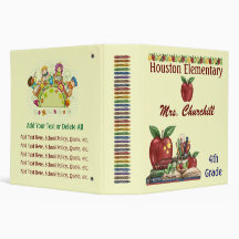 Teacher / Principal School Binder - SRF