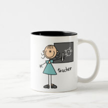 Teacher Stick Figure Coffee Mug