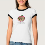 Teacher T Shirt - Leopard Print Apple