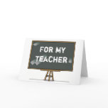 Teacher Thank You Card