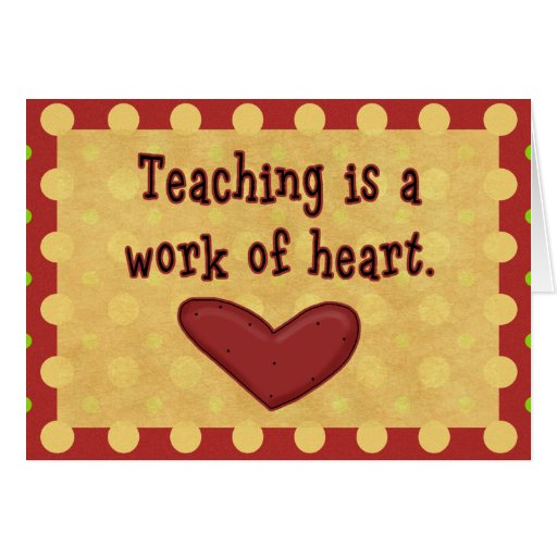 Teacher Thank You Card