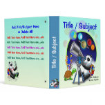Teacher's 1" Binder - Cute Design
