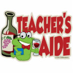 Teacher's Aide (Wine) Acrylic Cut Outs