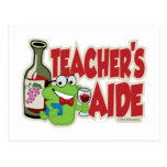 Teacher's Aide (Wine) Post Cards