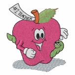 Teachers Apple Embroidered Hoodie