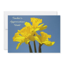 Teacher's Appreciation Week! Special Invitations