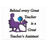 Teacher's Assistant Post Card