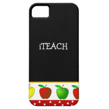 Teacher's Colourful Apples iPhone 5 Case
