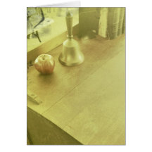 Teacher's Desk Card