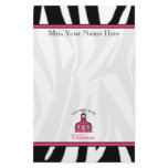 Teachers Have Class Stationery - Zebra Print