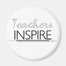 Teachers Inspire Tshirts and Gifts Fridge Magnets