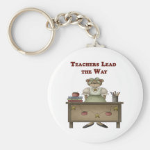 Teachers Lead the Way Keychain