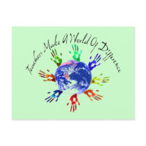 Teachers Make a World Postcard