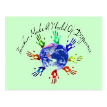 Teachers Make a World Postcard
