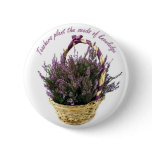 Teachers Plant Seeds Lavender Pinback Buttons