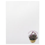 Teachers Plant Seeds Lavender Letterhead Template