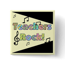 Teachers Rock Tshirts and Gifts Buttons