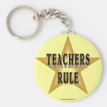 Teachers Rule keychain