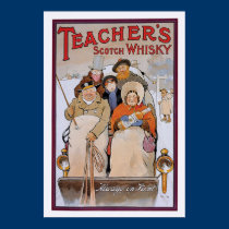 Teacher's Scotch Whisky posters