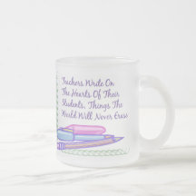 Teachers Write On The Hearts Of Their Students... Mug