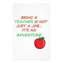 TEACHING ADVENTURE stationery