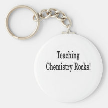 Teaching Chemistry Rocks Key Chain