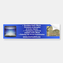 Teaching God's Word Bumper Stickers