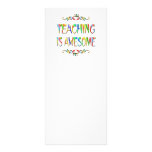 Teaching is Awesome Rack Card Template