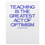 Teaching Custom Letterhead