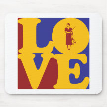 Teaching Love Mouse Mat
