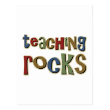 Teaching Rocks Post Card