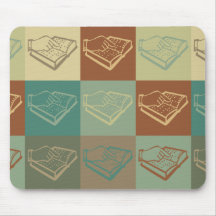 Teaching the Visually Impaired Pop Art Mouse Pads