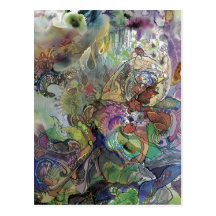 Teacup Garden*** Postcards