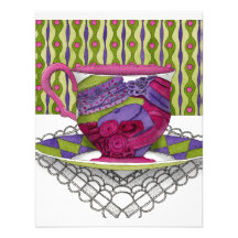 Teacup Invitation - Hats