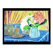 Teacup Postcard