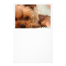 Teacup Yorkshire Puppy Stationery