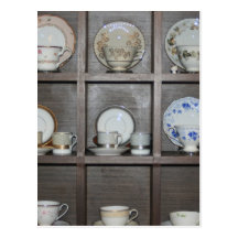 Teacups Post Card