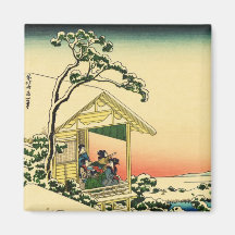 Teahouse at Koishikawa Fridge Magnets