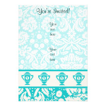Teal 1st Place Trophy Cards