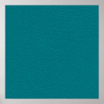 Teal a imprimé le motif. Vert-bleu. Affiches