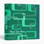 TEAL APPEAL RETRO BINDER