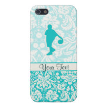 Teal Basketball iPhone 5 Cover