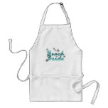 Teal Beach Bride Tshirts and Gifts Apron