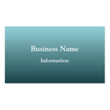 Teal Business Card